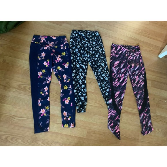 Bundle x3 Victoria's Secret PINK  LEGGINGS Size Small - Picture 1 of 5